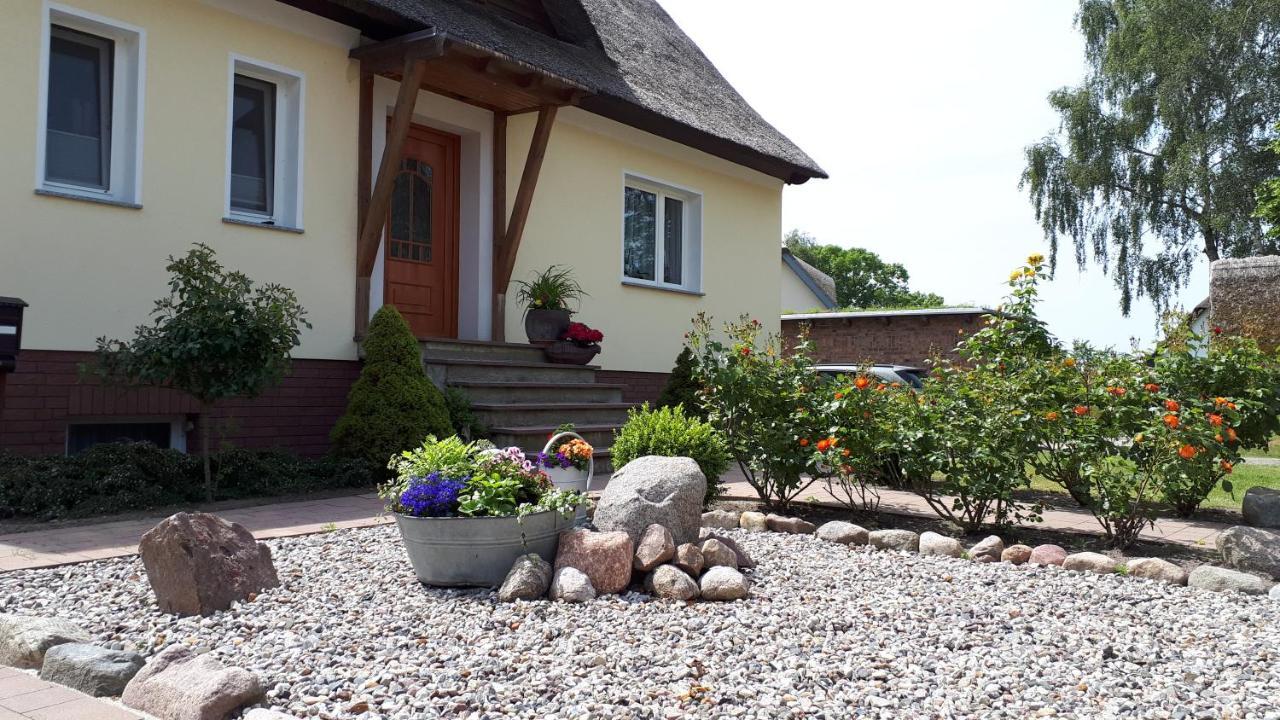 Monchgut Boddenblick Wohnung 2 Groß Zicker Exteriér fotografie