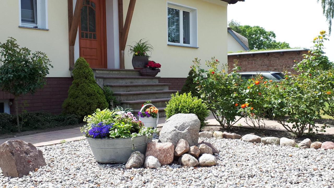 Monchgut Boddenblick Wohnung 2 Groß Zicker Exteriér fotografie